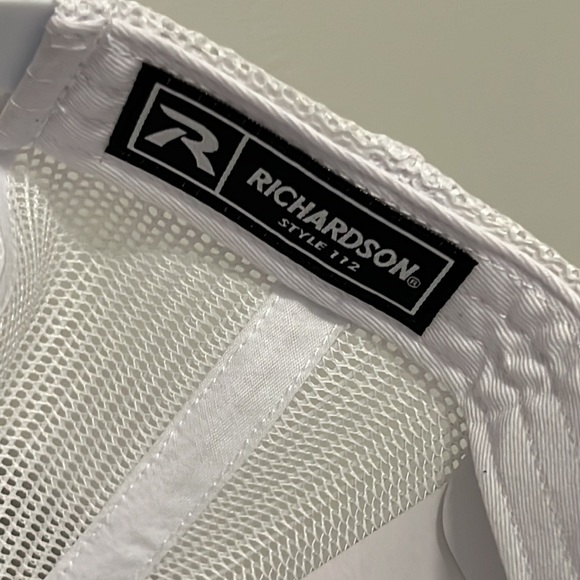 Richardson 112 Trucker Embroidered Mesh Snapback Cap Hat - Patriotic American - Picture 6 of 6